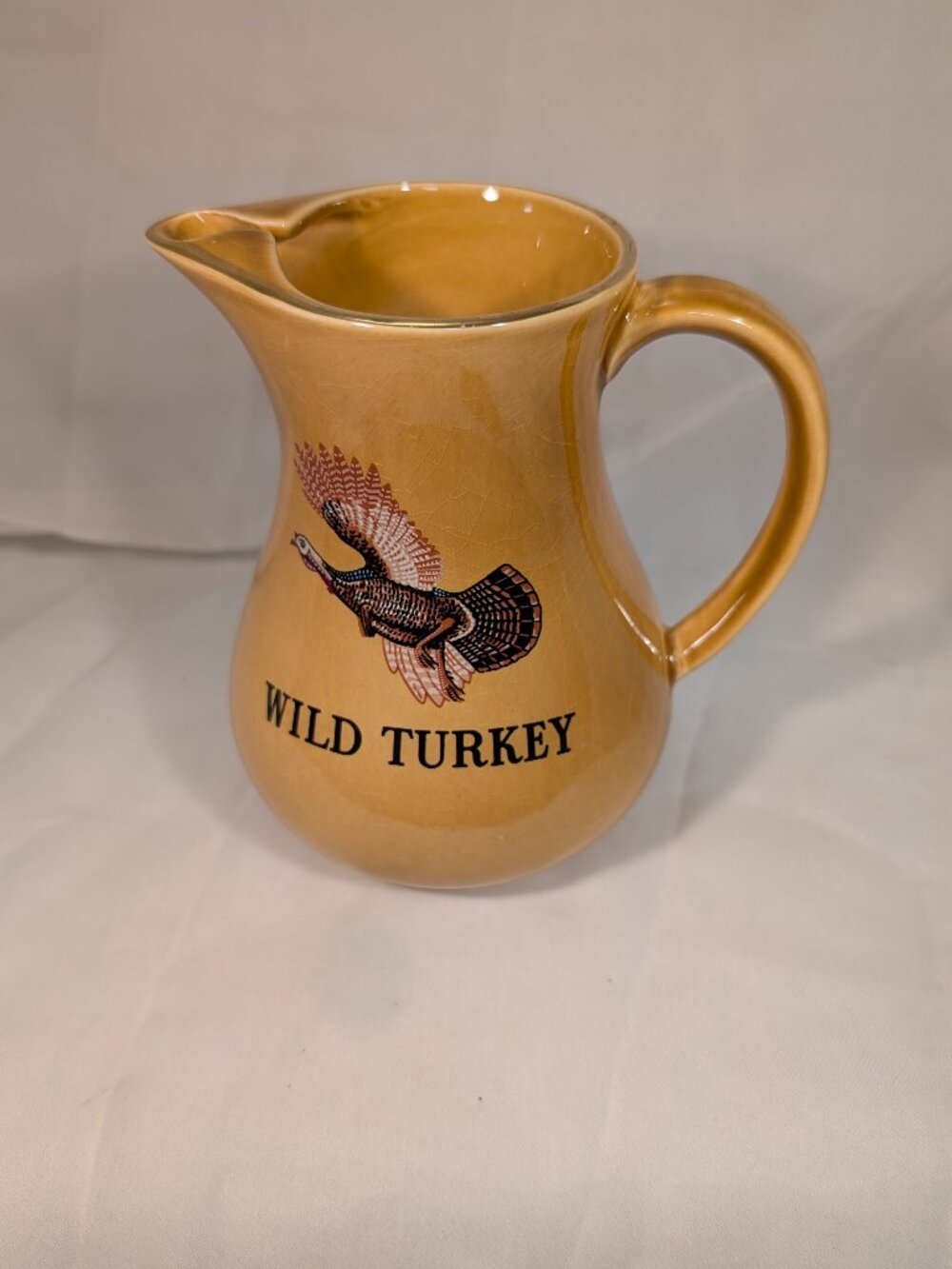 Vintage Wild Turkey Bourbon Advertising Pub Jug Pitcher GIFT NEW YORK Connection